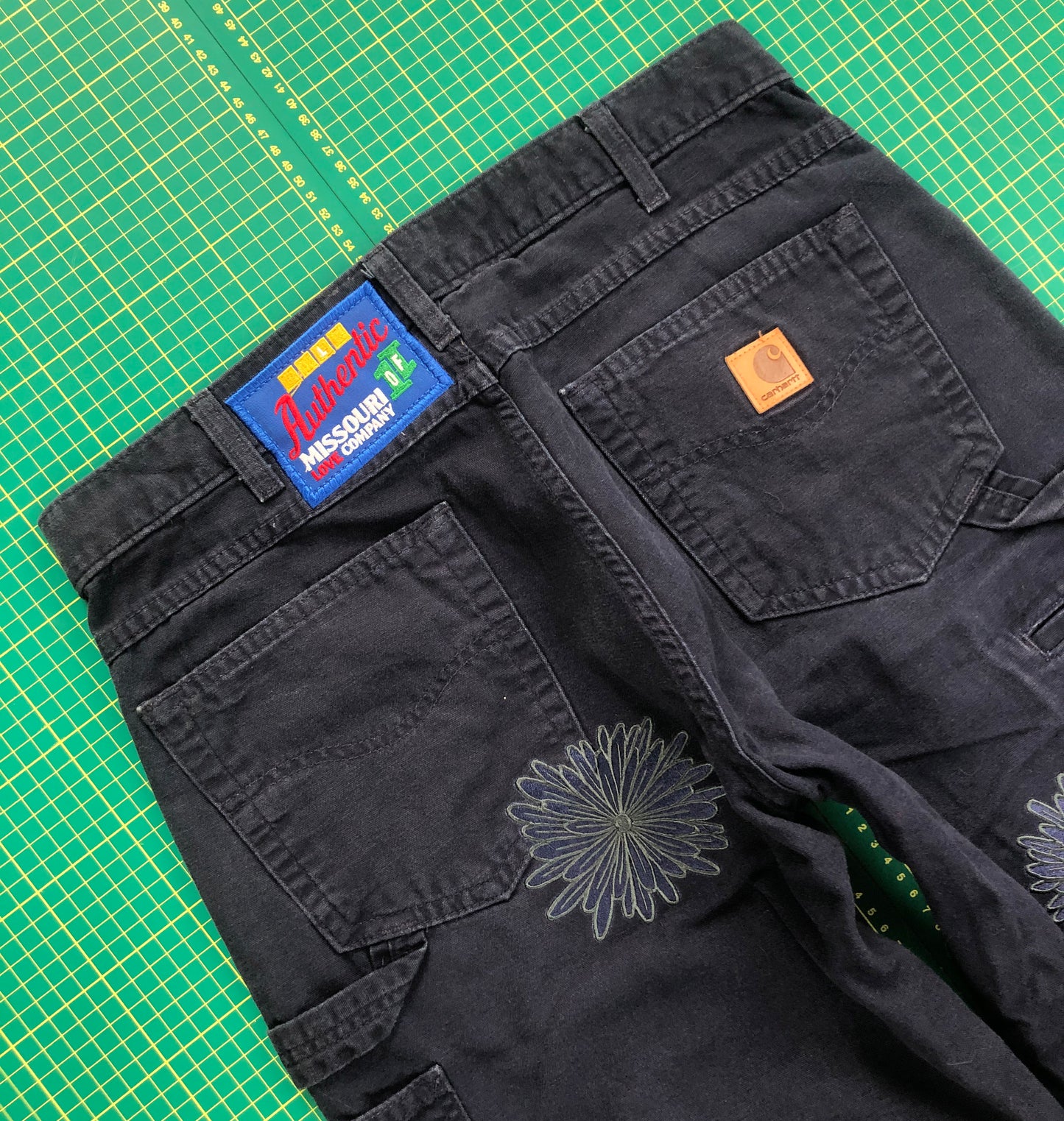 CARHARTT MLC PANTS NAVY - 34 -