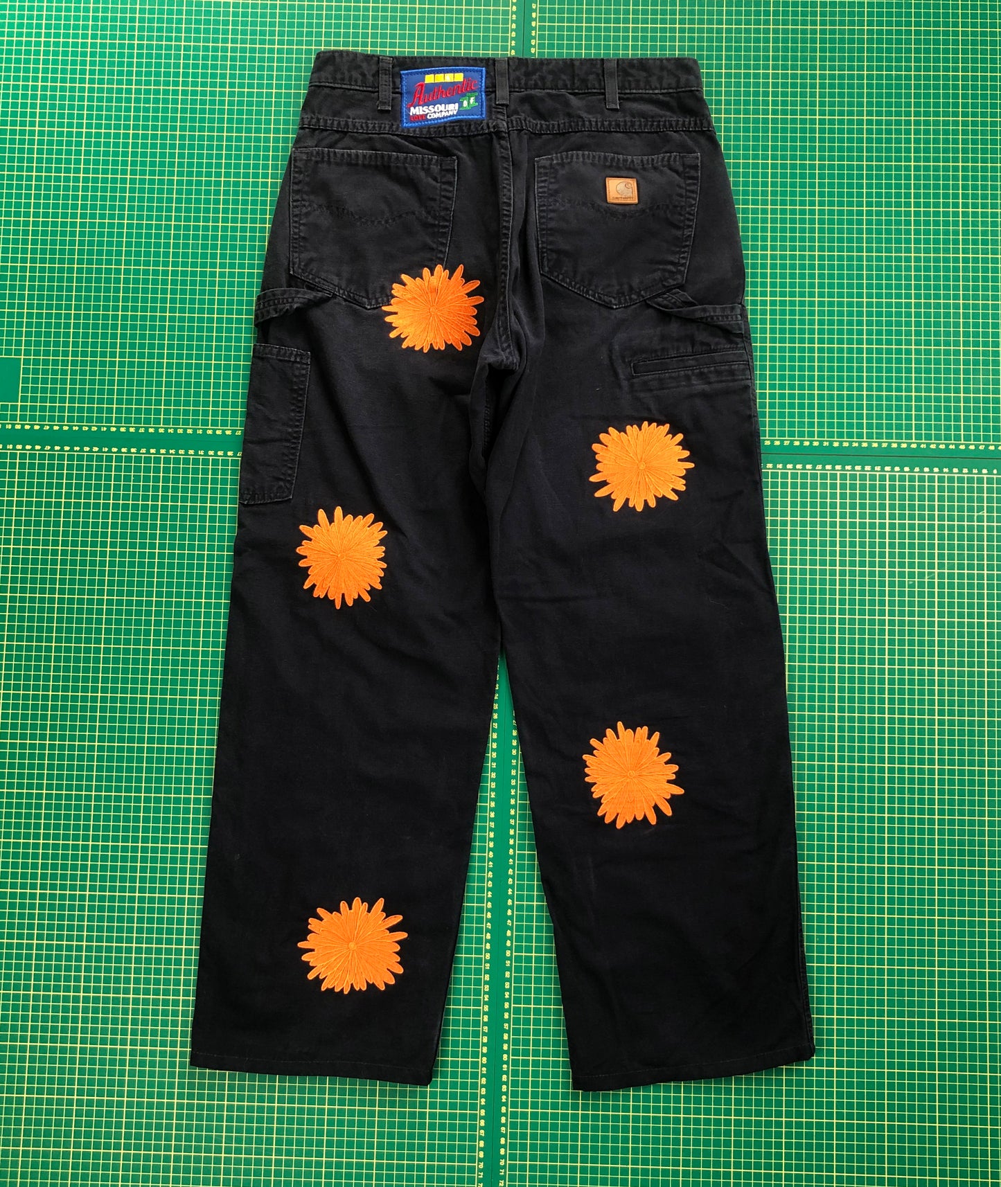 CARHARTT MLC PANTS NAVY - 34 -