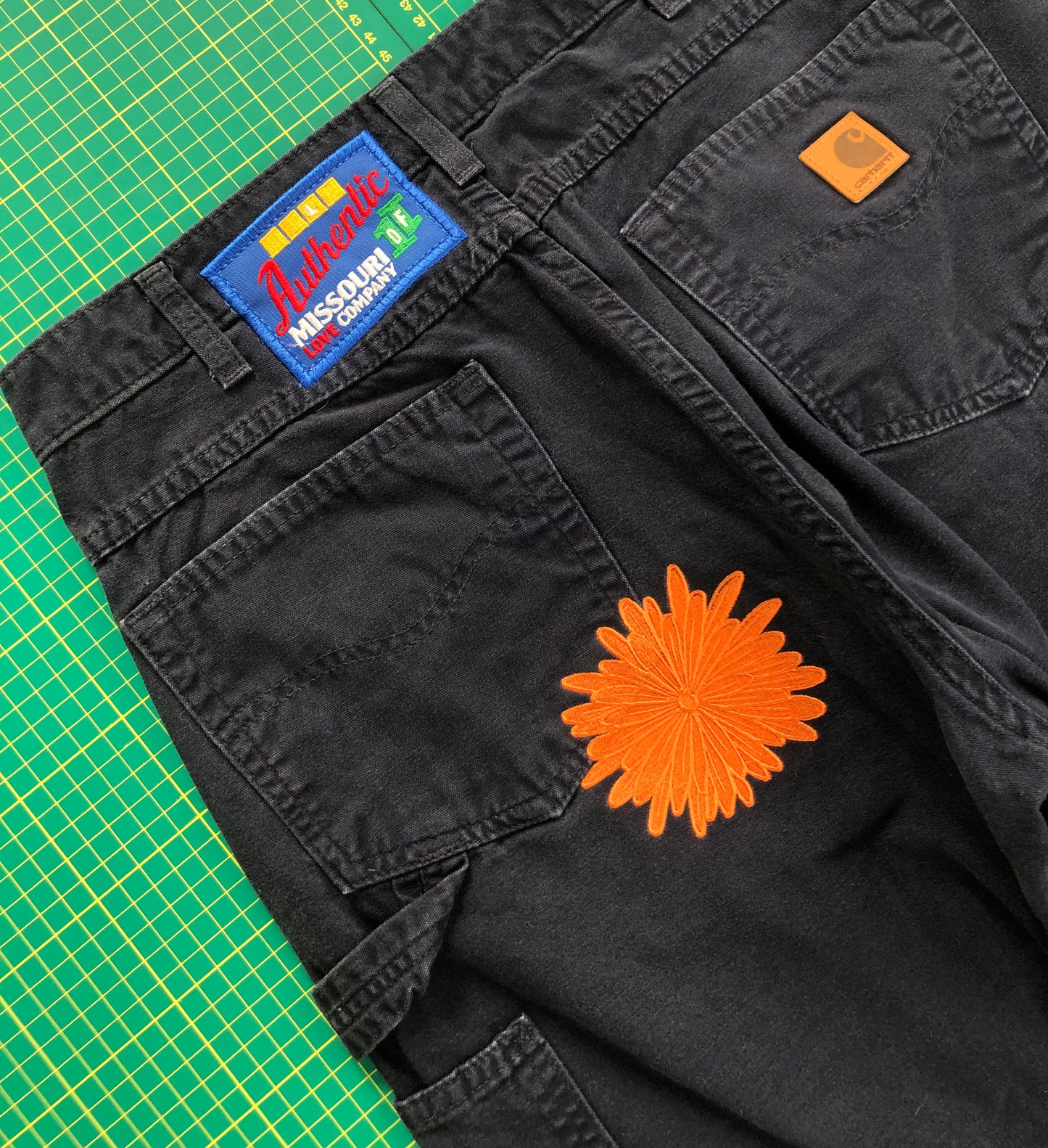 CARHARTT MLC PANTS NAVY - 34 -