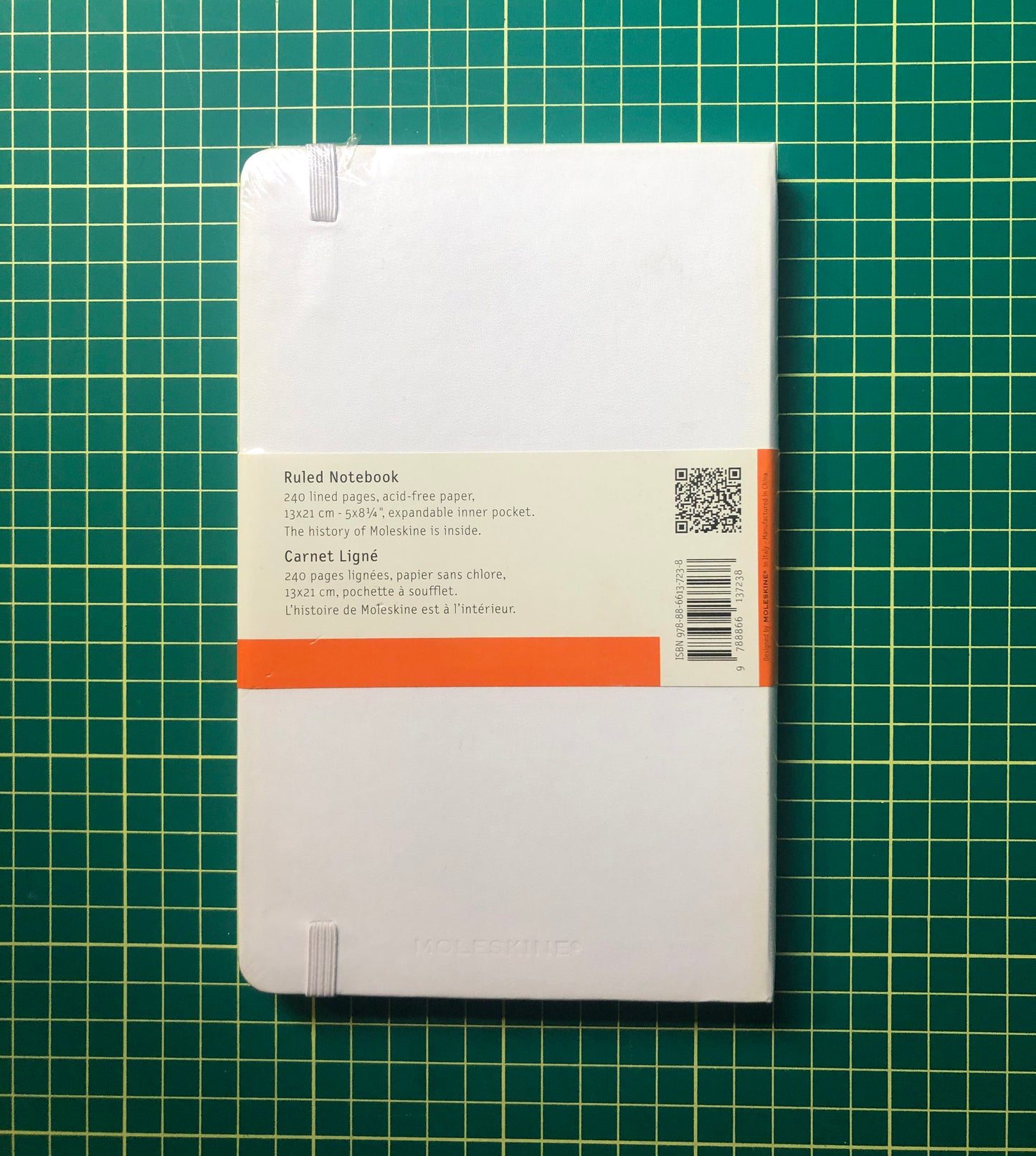 CLASSIC WHITE MOLESKINE