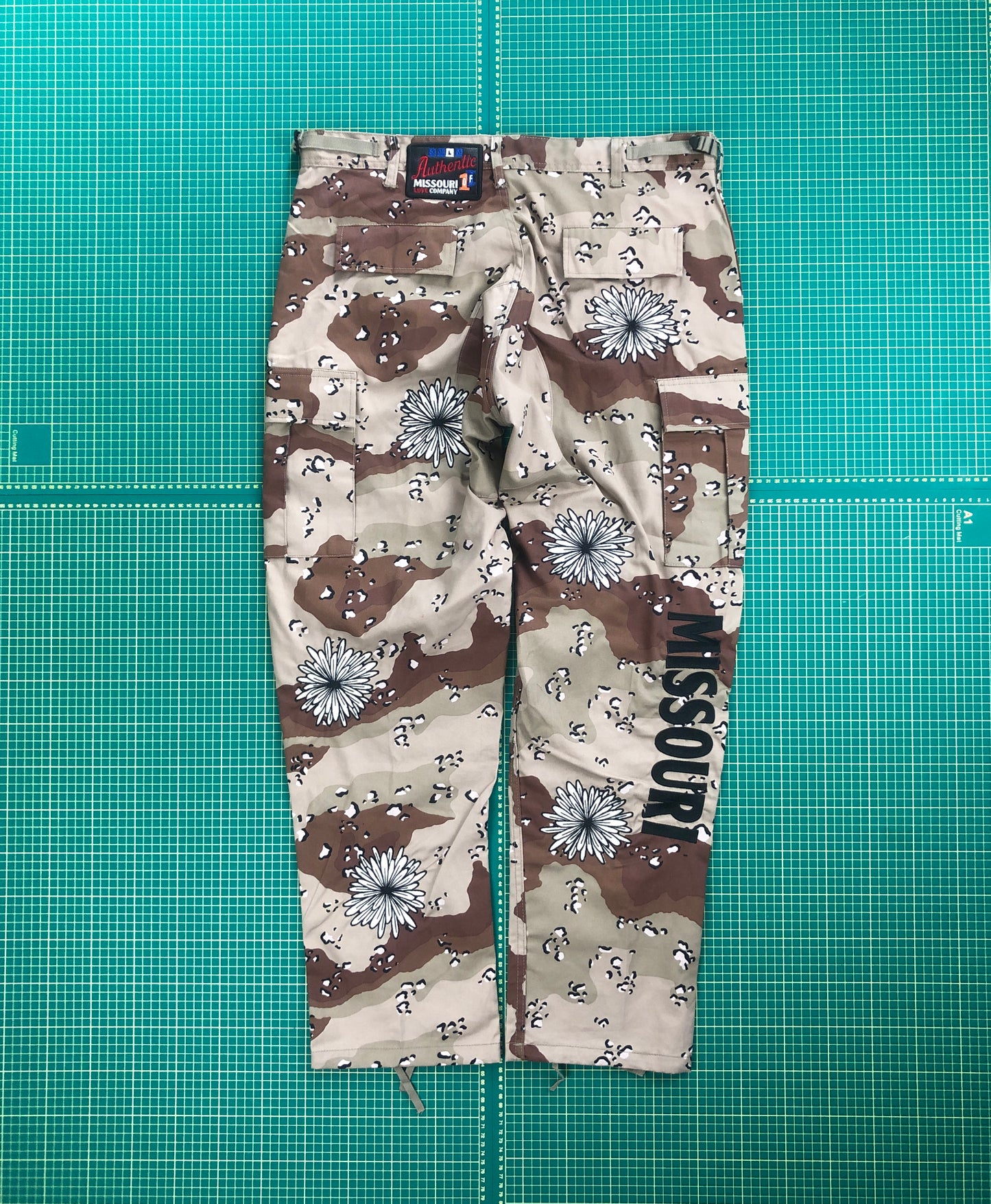 MLC COMBAT PANTS DESERT STORM - L -