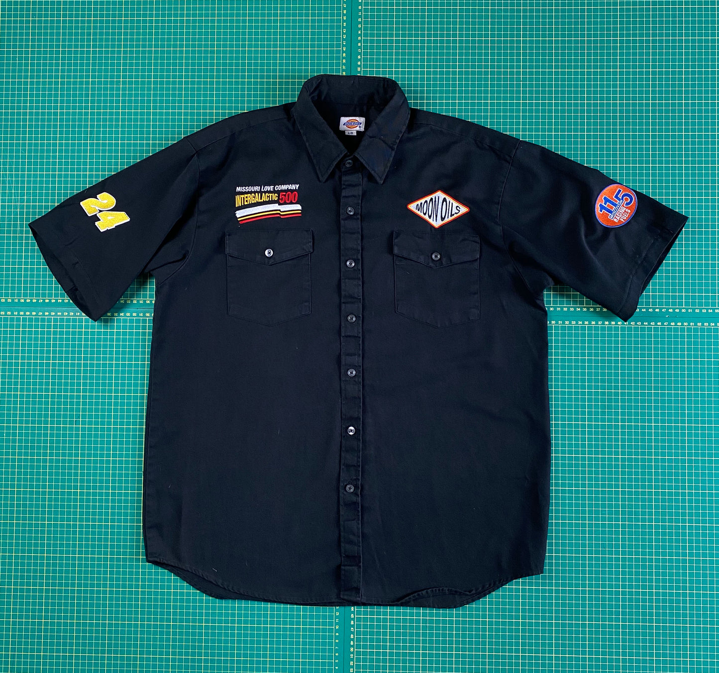 AMERICAS PASTTIME WORKSHIRT VINTAGE DICKIES -L & M-