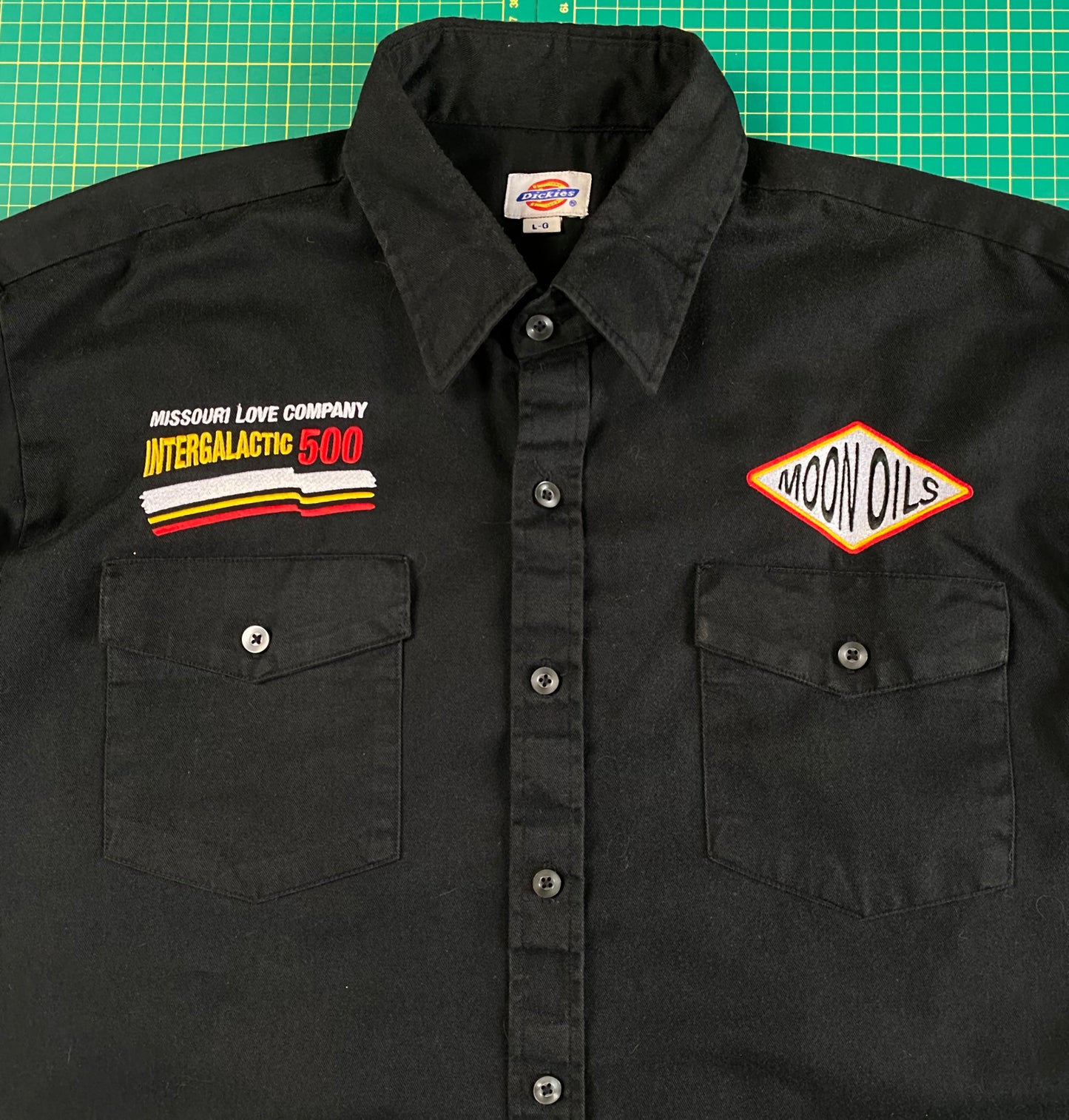 AMERICAS PASTTIME WORKSHIRT VINTAGE DICKIES -L & M-