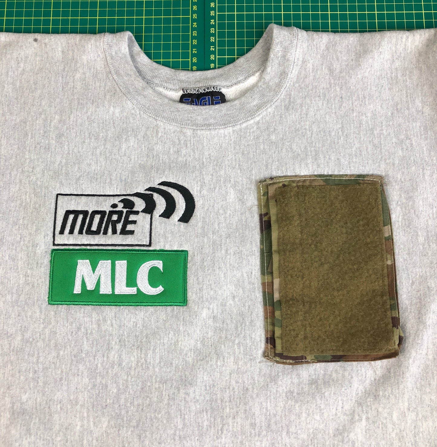 MORE MLC CREW WITH VELCRO POCKET -XL-