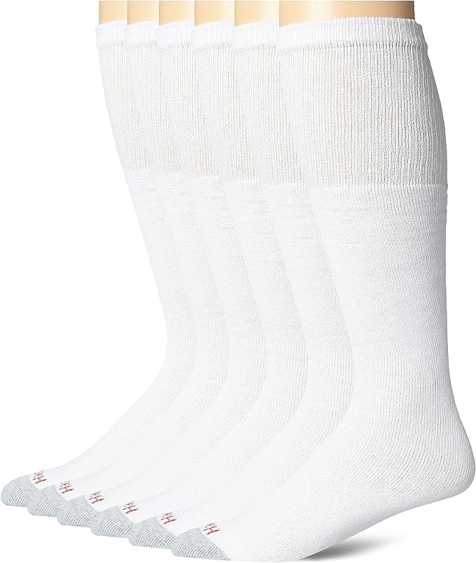 HANES ABOVE THE CALF TUBE SOCK