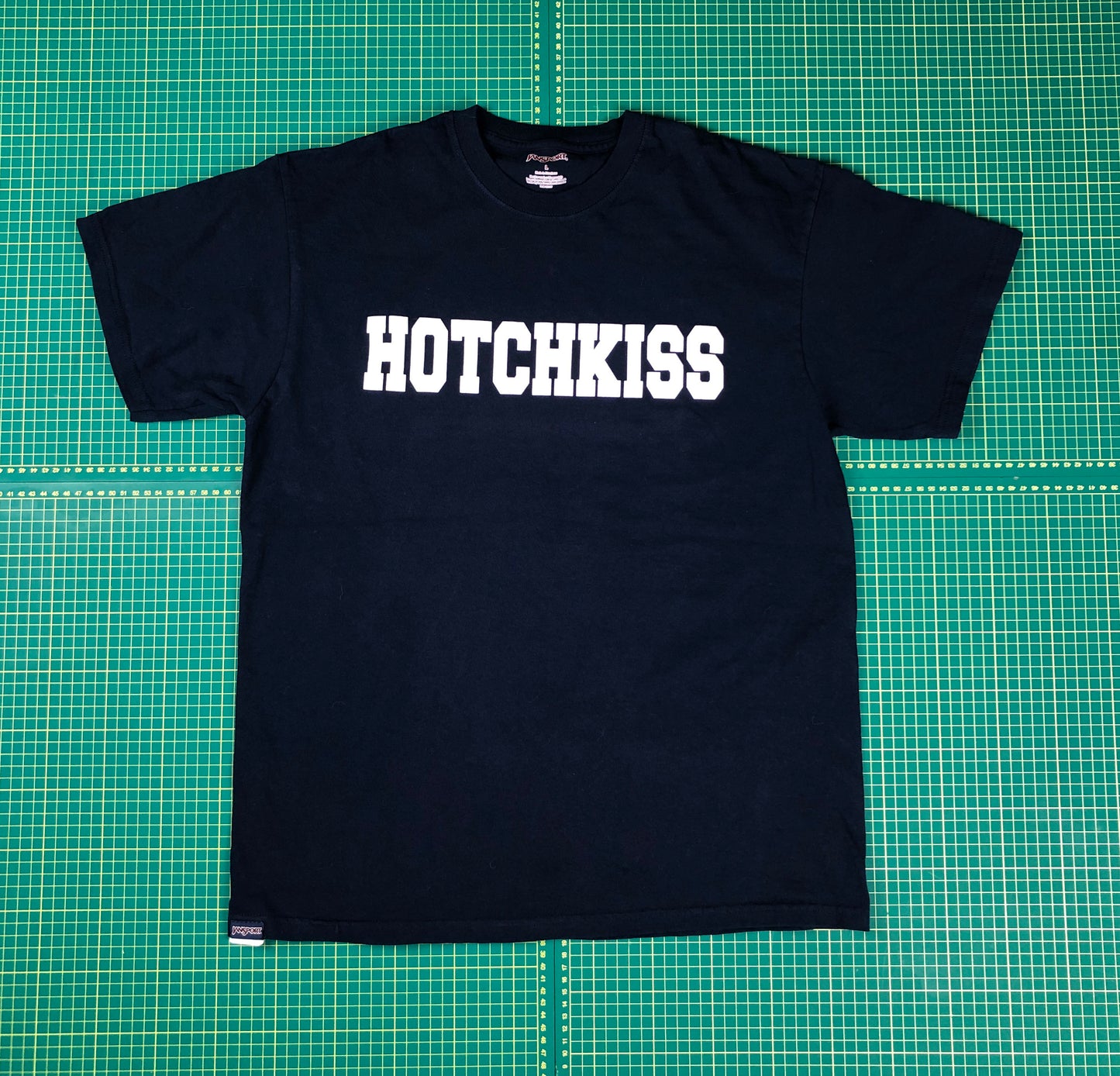 JANSPORT NAVY BLUE HOTCHKISS TSHIRT -L-