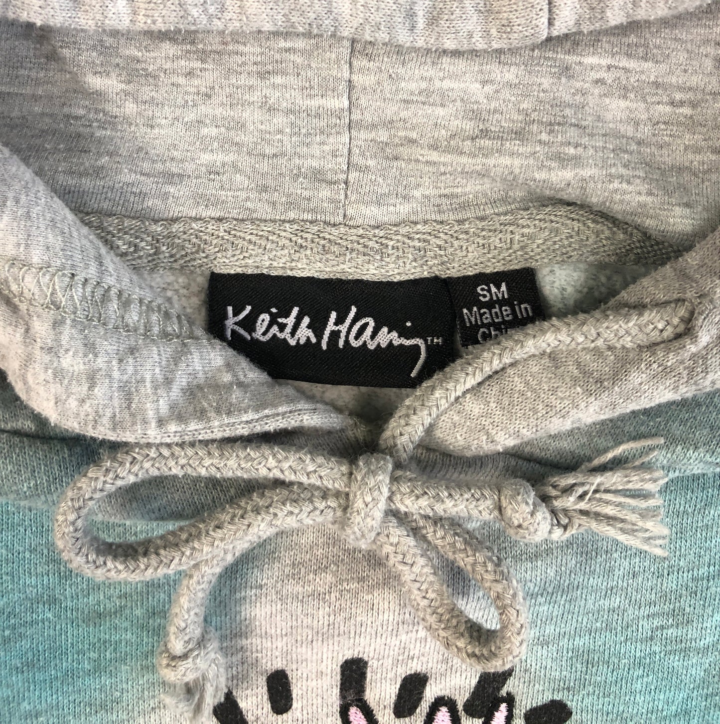 KIETH HARING TIEDYED HOOD - S -