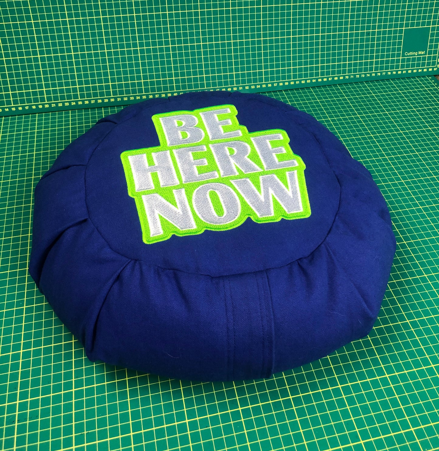 BE HERE NOW MEDITATION CUSHION -L-