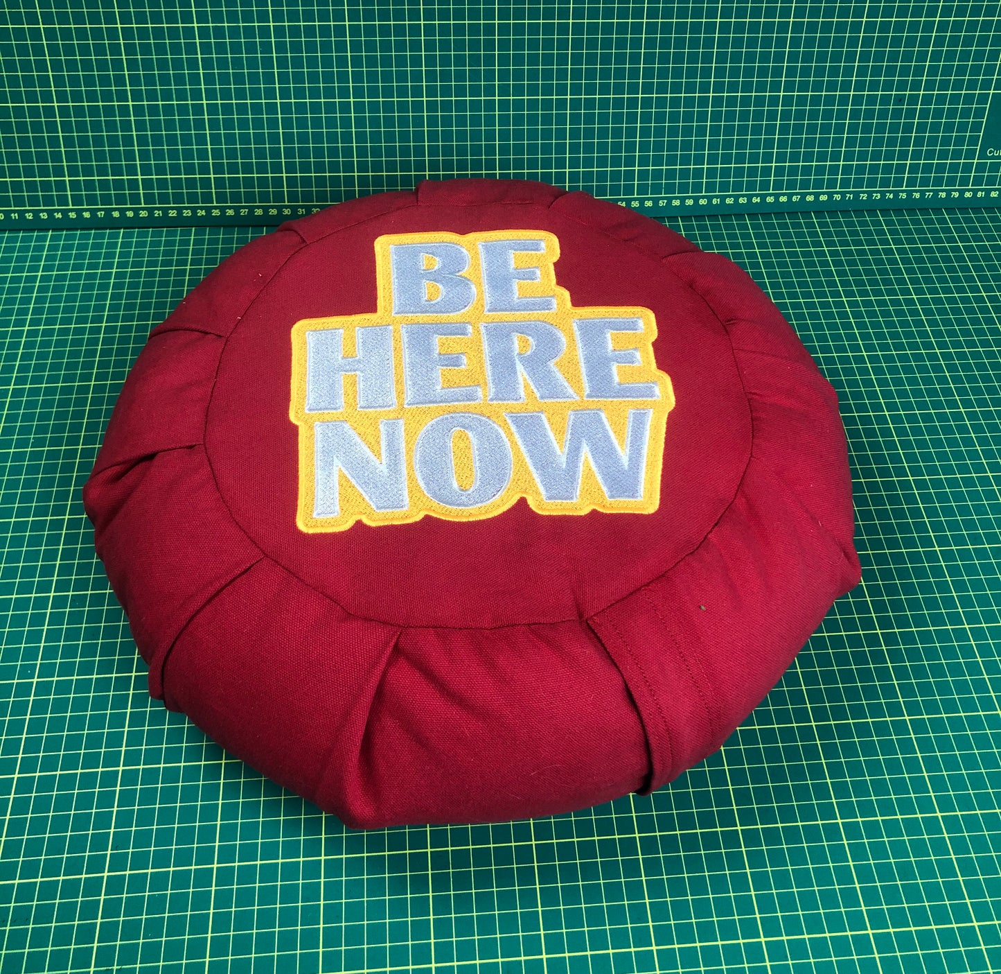 BE HERE NOW MEDITATION CUSHION -L-