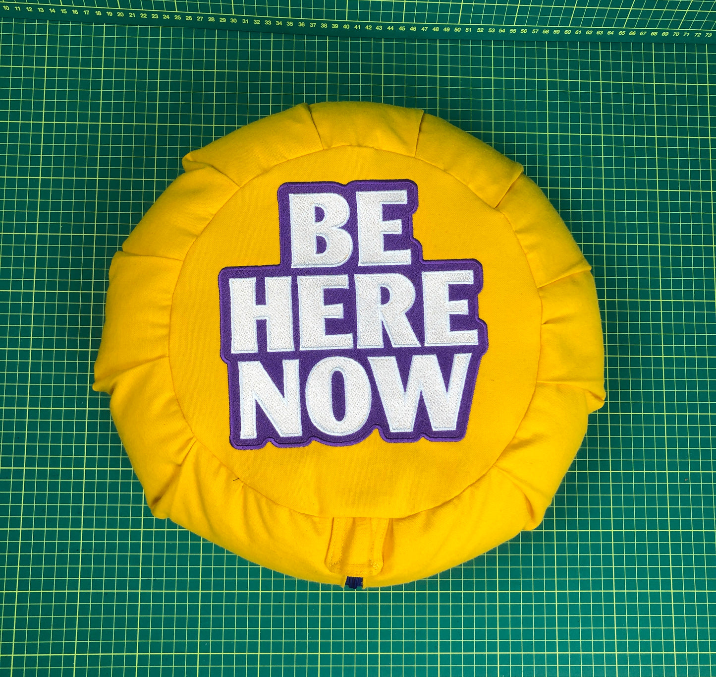 BE HERE NOW MEDITATION CUSHION -L-