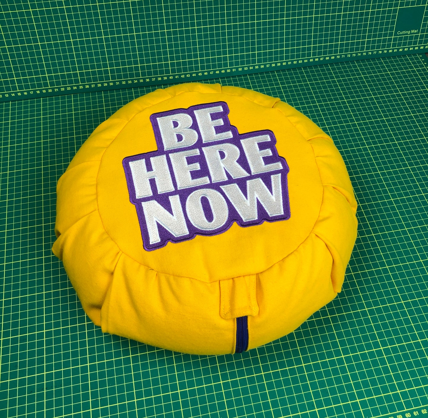 BE HERE NOW MEDITATION CUSHION -L-