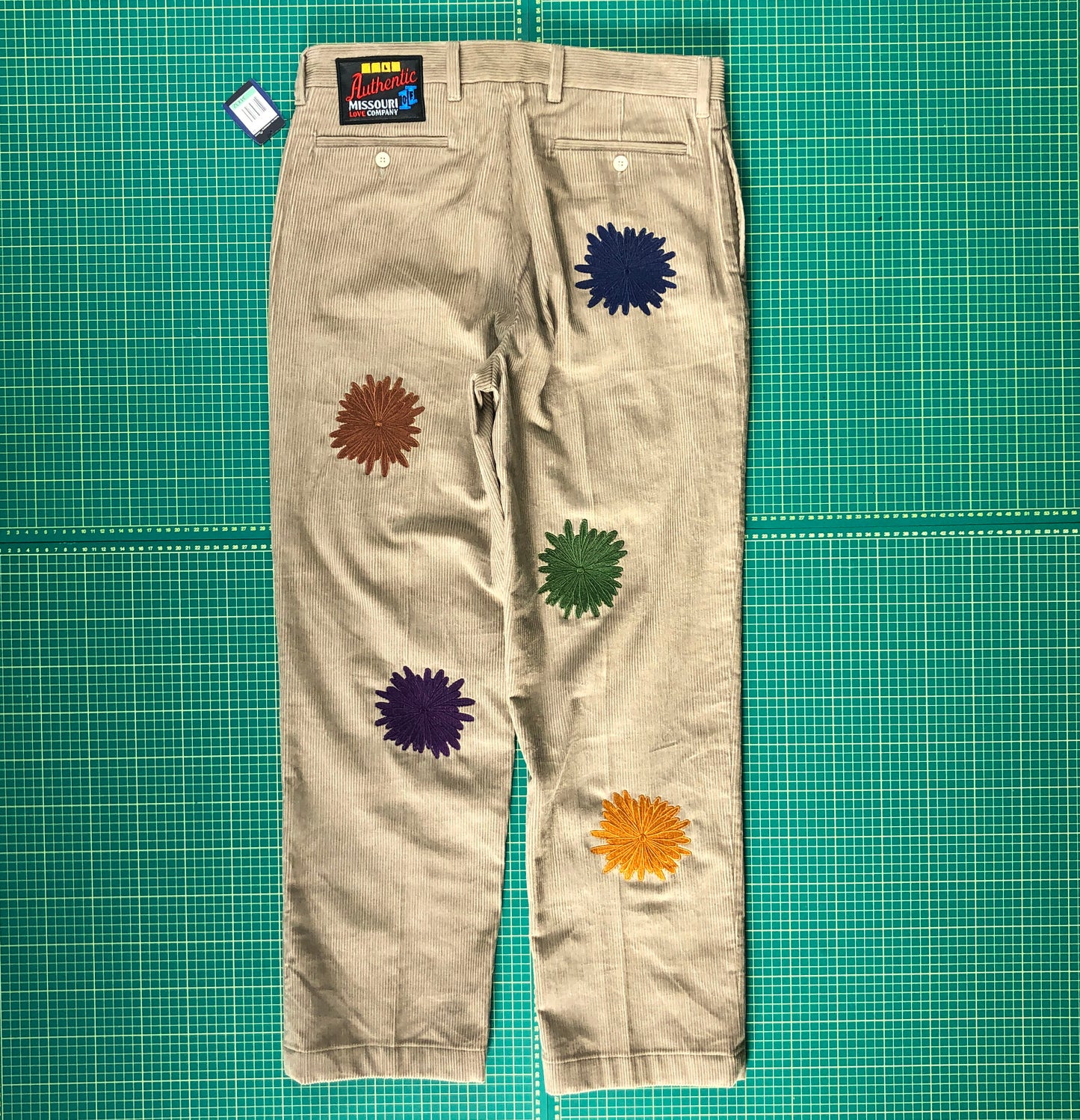 NAUTICA MLC CORDUROY PANTS MULTI-COLOR -34-