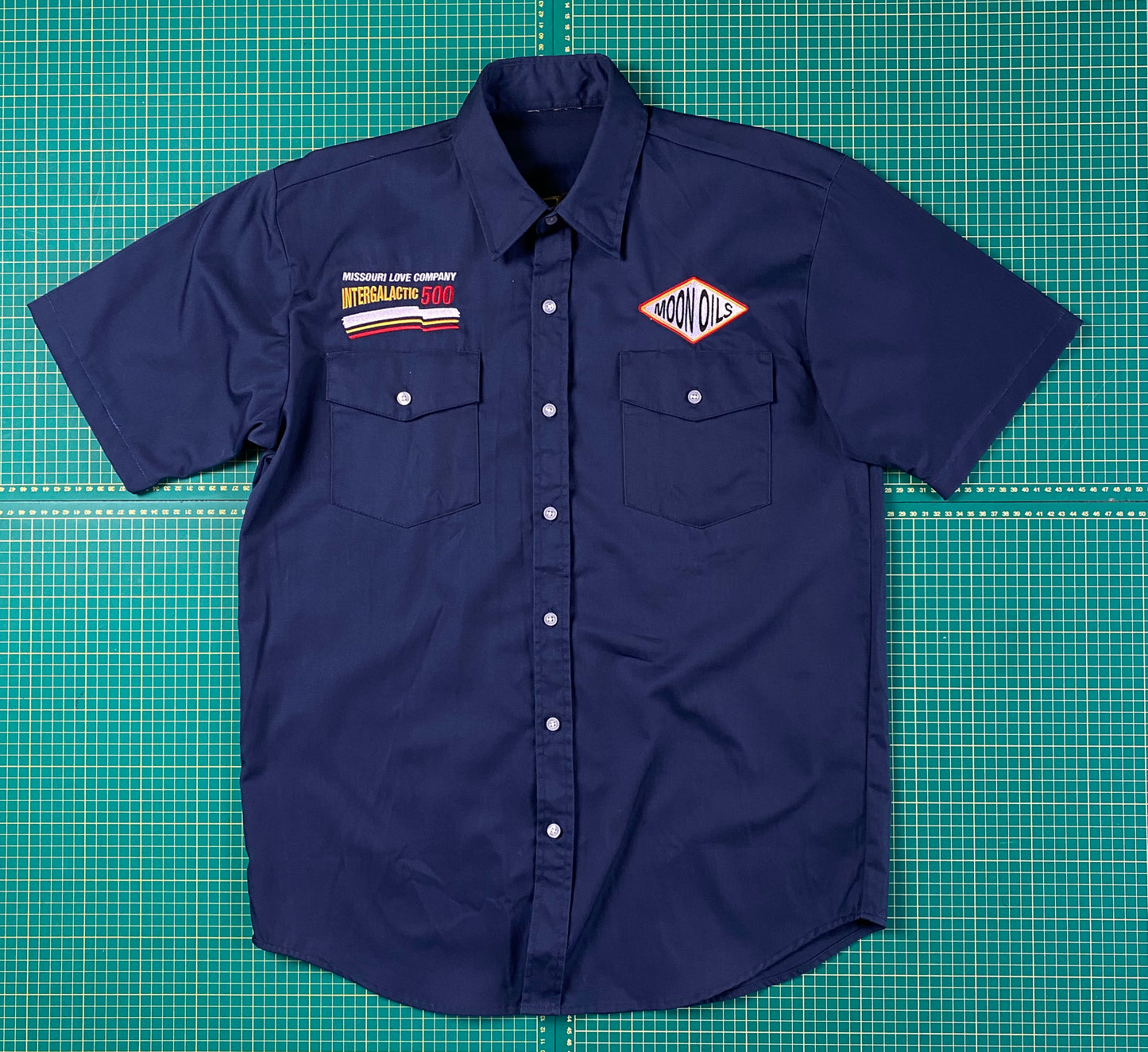 AMERICAS PASTIME NAVY WORKSHIRT -M-