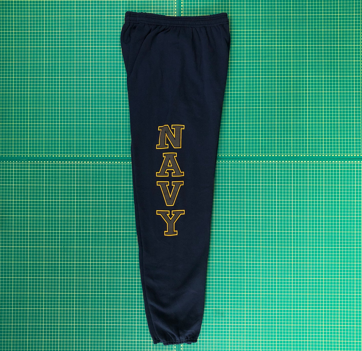 3M NAVY MADE IN USA SWEATPANTS -S-