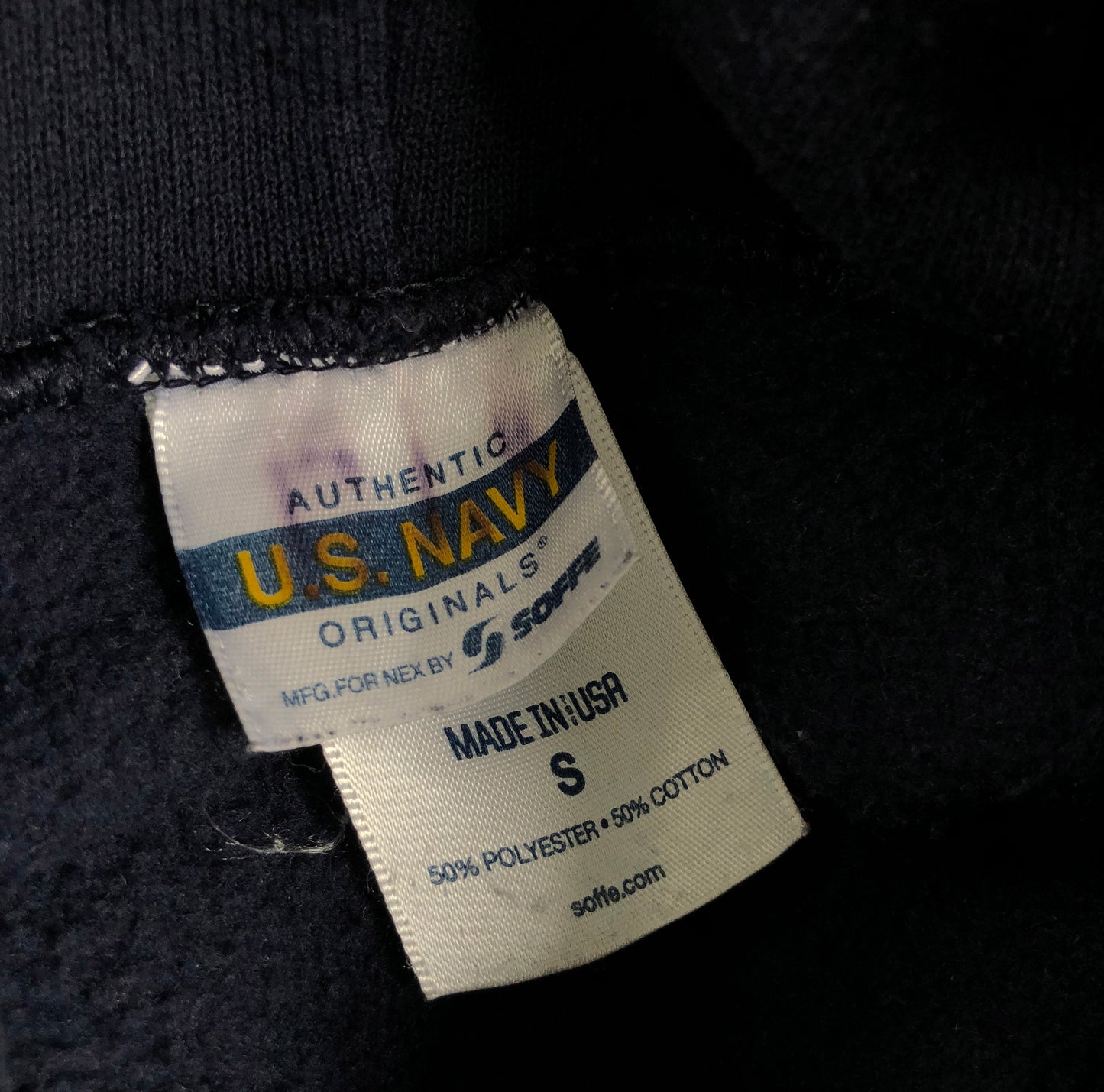 3M NAVY MADE IN USA HOOD -S-