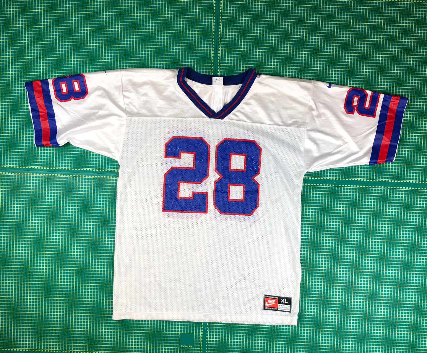 NIKE TEAM SPORTS VINTAGE FOOTBALL JERSEY #28