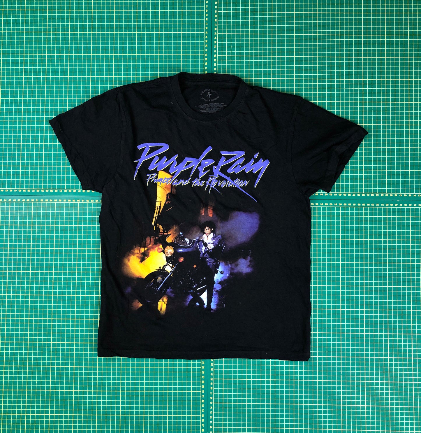 PURPLE RAIN TEE -S-