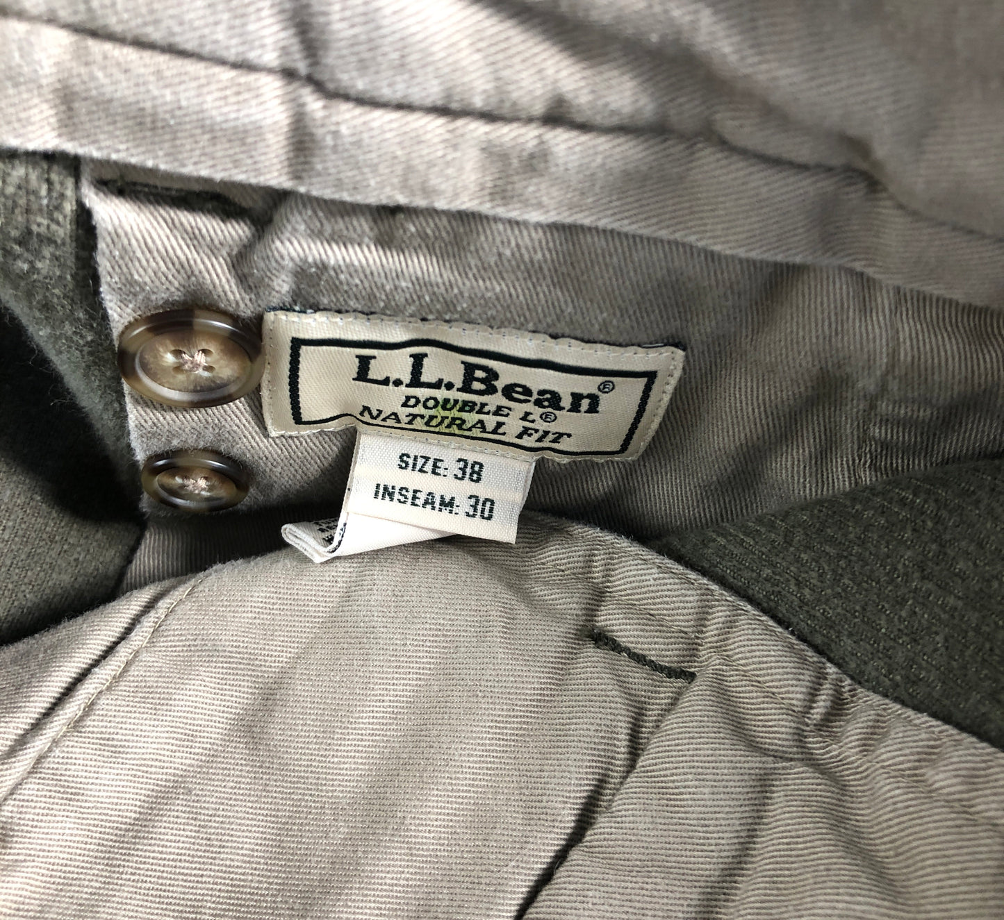 LL BEAN MLC CODUROY PANTS -38-