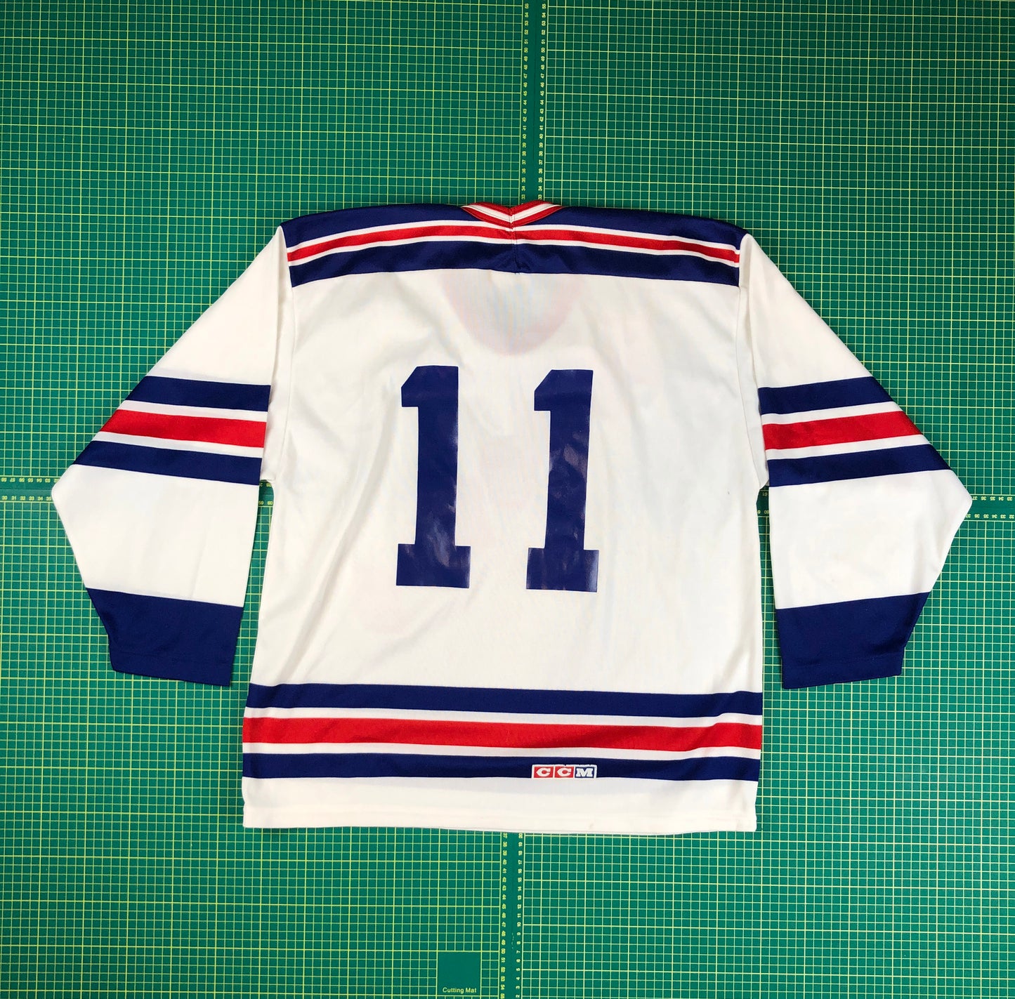 VINTAGE RANGERS JERSEY #11 -L-