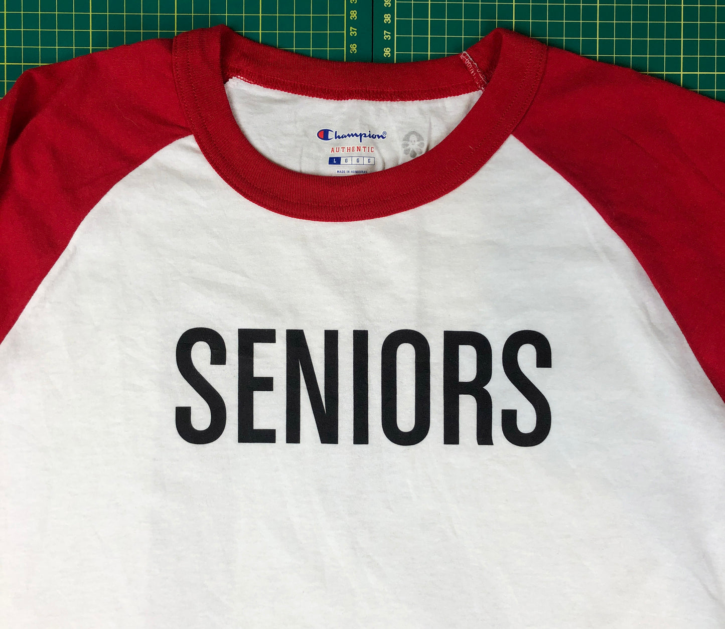 SENIORS CHAMPION 3/4 TSHIRT