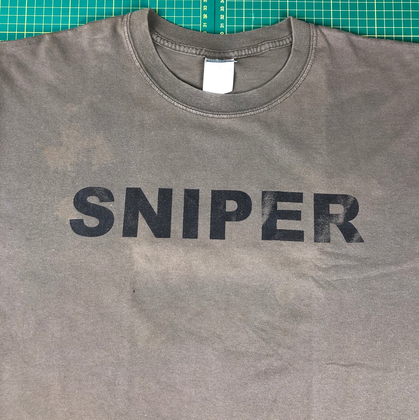 VINATGE SNIPER TSHIRT -L-