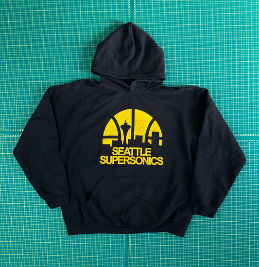 VINTAGE/BOOTLEG SEATTLE SUPERSONICS HOOD -L-