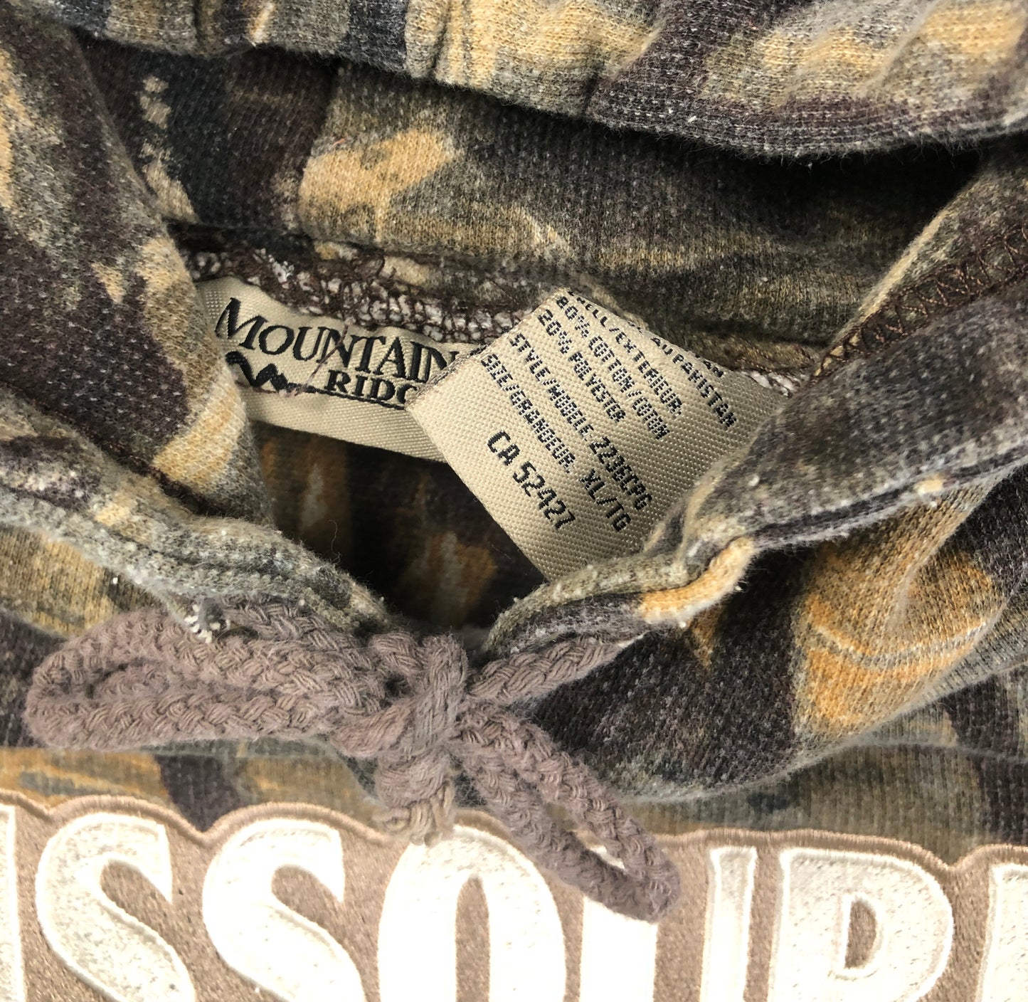 CAMO MLC HOOD - XL -