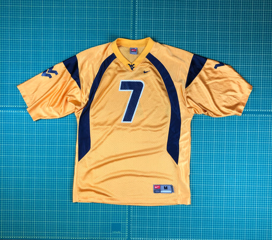 WV FOOTBALL JERSEY LUCKY #7 -M-